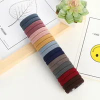 Korean Cute Headdress High Stretch Nylon Headband Seamless Rubber Hair Rope sku image 5