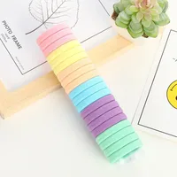 Korean Cute Headdress High Stretch Nylon Headband Seamless Rubber Hair Rope sku image 8