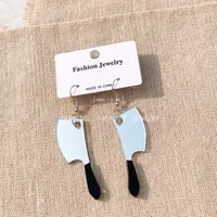 Fashion Cartoon Character Arylic Earrings Ear Studs sku image 1