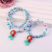 Children's Necklace  Pearl Princess Jewelry sku image 10