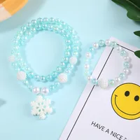 Children's Necklace  Pearl Princess Jewelry sku image 8