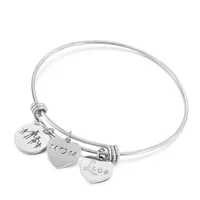 Fashion Letter Titanium Steel 18K Gold Plated In Bulk main image 5