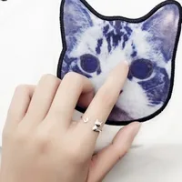 Cute Creative Small Animal Cat Open Copper Ring main image 3