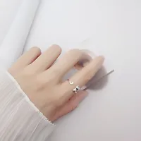Cute Creative Small Animal Cat Open Copper Ring main image 4