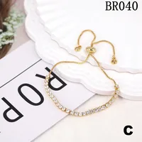 Fashion Geometric Copper Artificial Gemstones Bracelets In Bulk main image 5