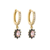 Fashion Geometric Zircon Colored Zircon Earrings sku image 6