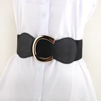 Retro Horseshoe Buckle Girdle Decorative Belt Fashion Wide Belt Wholesale main image 2