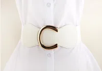 Retro Horseshoe Buckle Girdle Decorative Belt Fashion Wide Belt Wholesale sku image 2