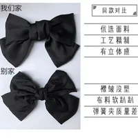 Satin Big Bow Hairpin Spring Clip Hairpin Ponytail Clip Hair Accessories main image 3