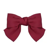 Satin Big Bow Hairpin Spring Clip Hairpin Ponytail Clip Hair Accessories main image 5