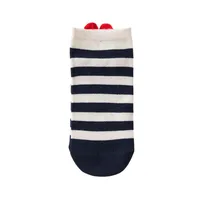 Socks Female Back Heel Small Heart Design Cotton Short Women's Socks main image 5