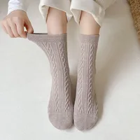Socks Women Autumn And Winter Tube Socks Warm And Thick Retro Wool Socks Wholesale main image 2