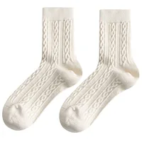 Socks Women Autumn And Winter Tube Socks Warm And Thick Retro Wool Socks Wholesale main image 5
