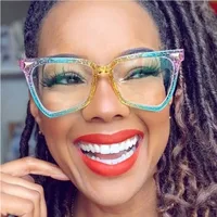 Elegant Glam Hip-Hop UV Protection Resin Women's Sunglasses main image 1