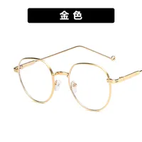 Anti-blue Light Glasses Frame Glasses Frame New Flat Mirror Retro Frame Glasses sku image 2