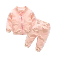 Children's Clothing Set Zipper Jacket Sports Two-piece Set main image 4