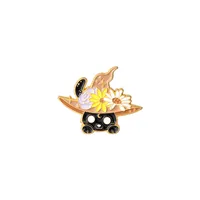 Cartoon Style Cat Alloy Plating Unisex Brooches sku image 31