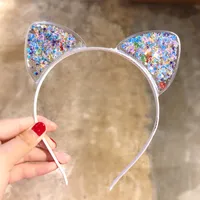 Children's Headband Korean Quicksand Crown Headband Hairpin Hair Accessories sku image 3