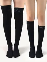 Universal Silicone Mid High-tube Velvet Calf Thigh Socks main image 1