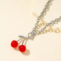 Retro Cherry Necklace main image 1