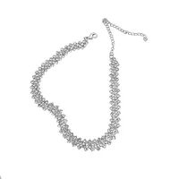 Fashion Full Diamond Multi-layer Necklace main image 5