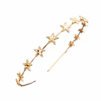Simple Five-pointed Star Hair Band main image 5