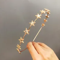 Simple Five-pointed Star Hair Band sku image 2