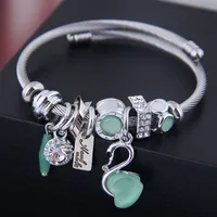 Fashion Simple Swan Bracelet main image 3