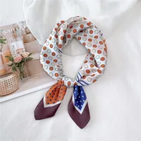 Simple Square Silk Scarf sku image 4