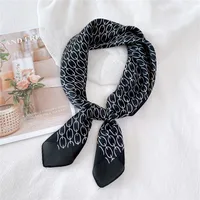 Simple Square Silk Scarf sku image 1