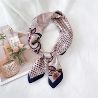 Simple Square Silk Scarf sku image 11