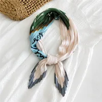Korean Thin Silk Small Square Scarf sku image 5