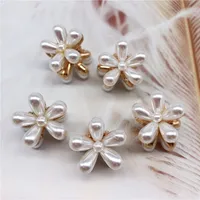 Korean Fashion Pearl Flower Hairpin main image 4