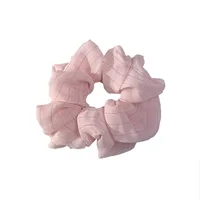 Korean Silk Flower Color Hair Scrunchies Wholesale sku image 6