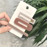 Candy Color Simple Cute Clip Set sku image 6