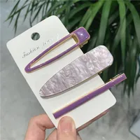 Candy Color Simple Cute Clip Set sku image 22