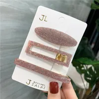 Candy Color Simple Cute Clip Set sku image 8