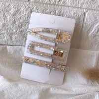 Candy Color Simple Cute Clip Set sku image 12