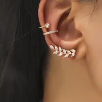 Wholesale Jewelry Fashion Geometric Alloy No Inlaid Plating Earrings sku image 10
