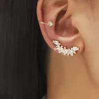 Wholesale Jewelry Fashion Geometric Alloy No Inlaid Plating Earrings sku image 8