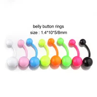Belly Rings Fashion Geometric 316 Stainless Steel  Stoving Varnish main image 3