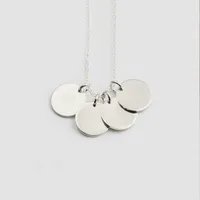 Stainless Steel 14K Gold Plated Fashion Plating Geometric Necklace sku image 3