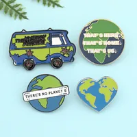 Environmental Protection Style Brooch Set main image 1