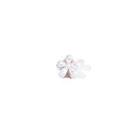 Korean Retro Pearl Daisy Flower Hairpin main image 5
