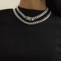 Fashion Snake Bone Chain Hollow Necklace main image 3