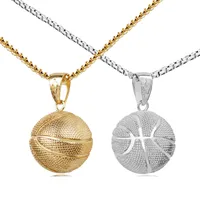 Fashion Round Alloy Plating Unisex Pendant Necklace main image 1
