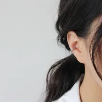 Korean S925 Sterling Silver Twist Ear Clip main image 3