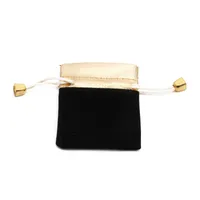 Fashion Solid Color Flannel Jewelry Packaging Bags main image 1