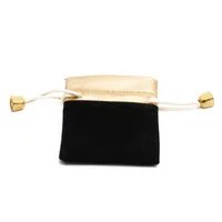 Fashion Solid Color Flannel Jewelry Packaging Bags main image 2