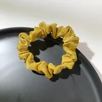 Fashion Velvet Solid Color Hair Scrunchies Wholesale sku image 4